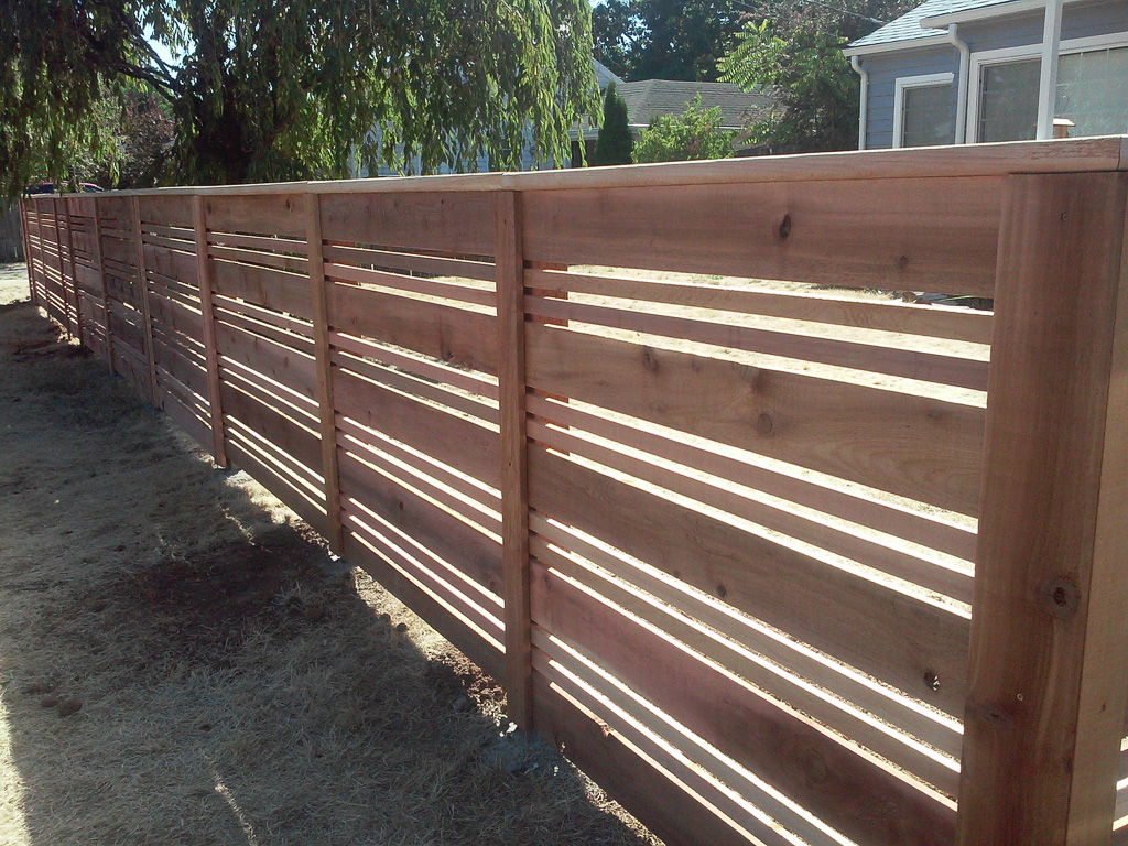 Cedar Fence Designs Horizontal With Best Ideas Trends Picture within dimensions 1440 X 1080 - Fences Ideas
